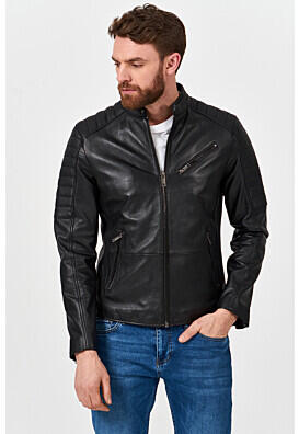 Куртка из натуральной кожи Urban Fashion for Men 365464