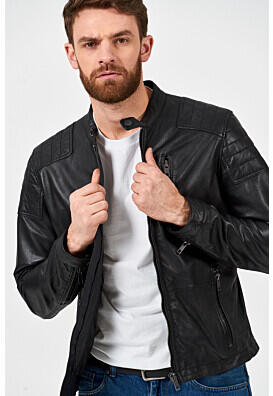 Куртка из натуральной кожи Urban Fashion for Men 365451