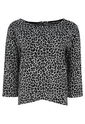 Пуловер с леопардовым принтом Betty Barclay 353426