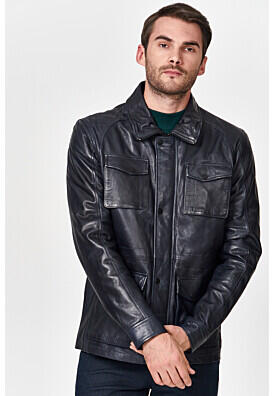 Куртка из натуральной кожи Urban Fashion for Men 345444