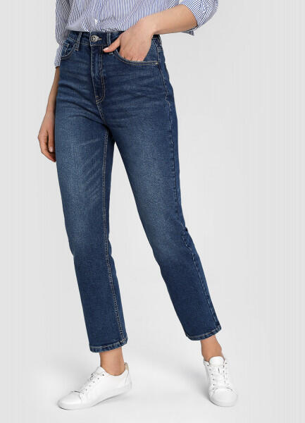 Премиум-джинсы с высокой посадкой O`Stin 179920400299