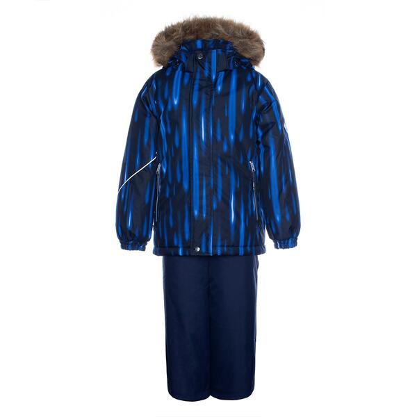 Комплект куртка/полукомбинезон Huppa Dante 1, цвет: синий 11876320