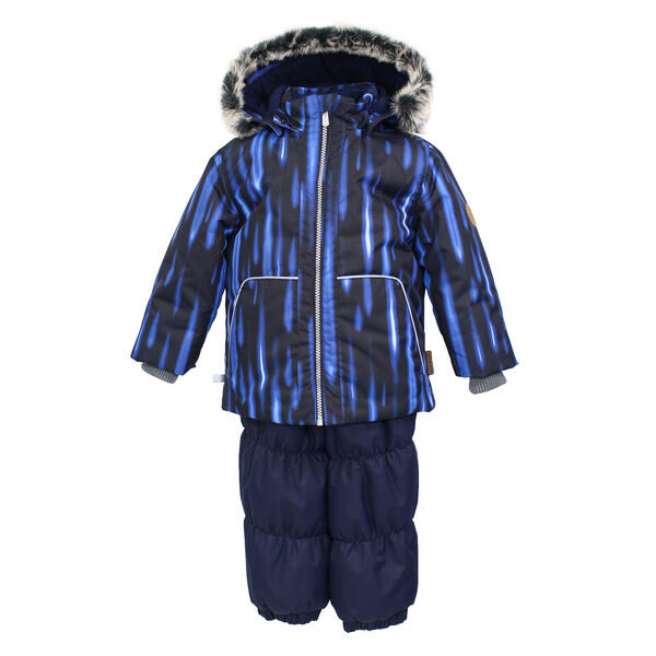 Комплект куртка/полукомбинезон Huppa Russel, цвет: синий 11876410