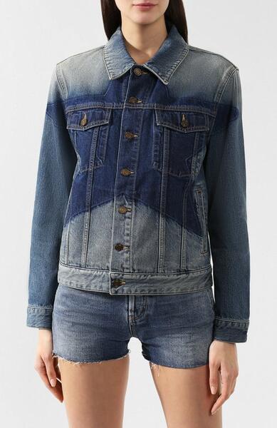 Джинсовая куртка Yves Saint Laurent 8079266