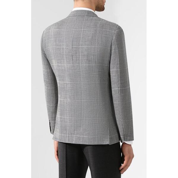 Пиджак из смеси шерсти и шелка Ralph Lauren 9441690