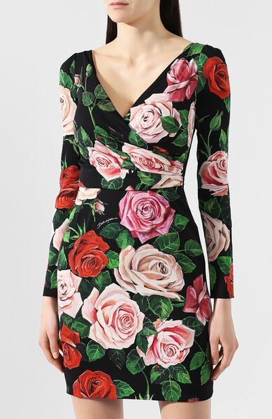 Шелковое платье Dolce&Gabbana 8522366