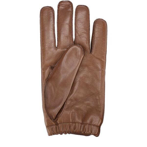 Кожаные перчатки с кашемировой подкладкой Giorgio Armani 2217919