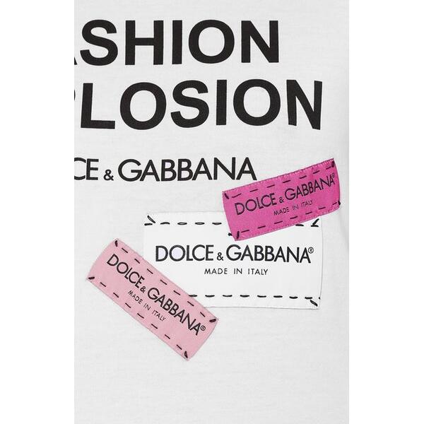 Хлопковая футболка Dolce&Gabbana 9212706
