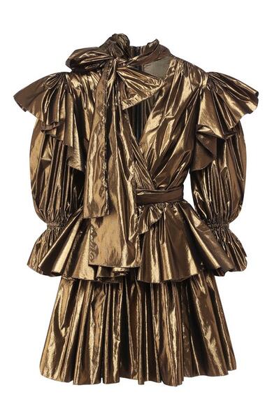 Платье с оборкой Dolce&Gabbana 8902116