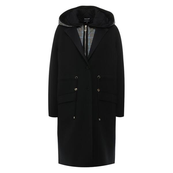 Пальто из смеси кашемира и шерсти Giorgio Armani 7207598