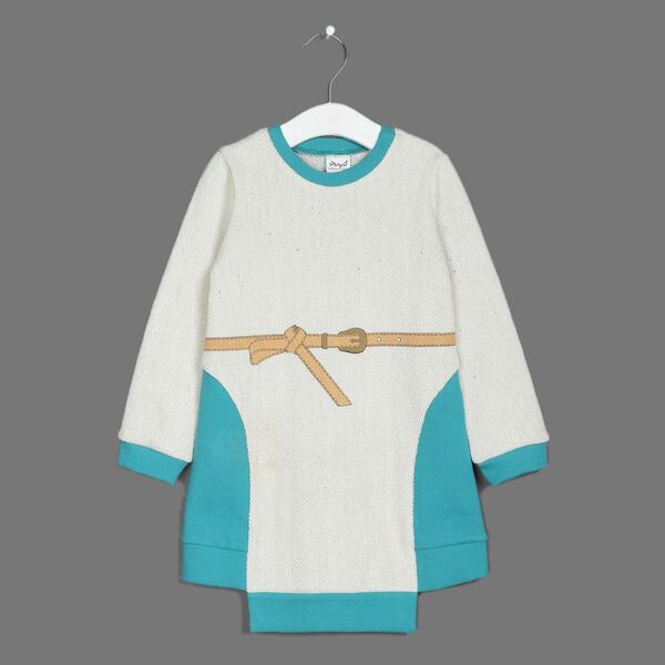 Платье Ёмаё Гуси-лебеди, цвет: бирюзовый 