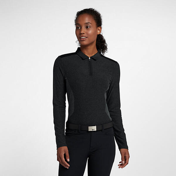 Женская рубашка-поло с длинным рукавом для гольфа Nike Zonal Cooling 191887898726