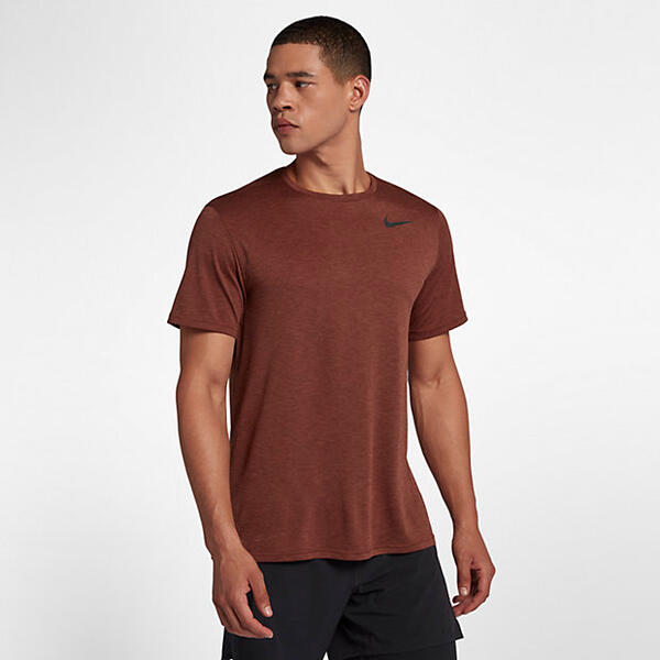 Мужская футболка для тренинга с коротким рукавом Nike Breathe 191887440529