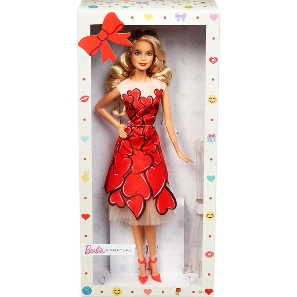 Коллекционная кукла Barbie в красном платье Mattel 10525153