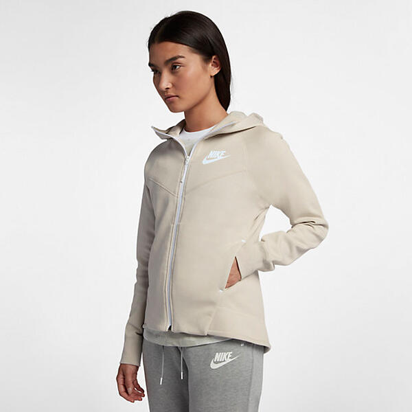 Женская худи с молнией во всю длину Nike Sportswear Tech Fleece Windrunner 191886531082