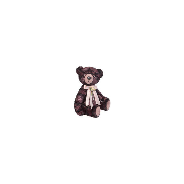 Мягкая игрушка Медведь БернАрт, бордовый, 30 см Budi Basa 11371192