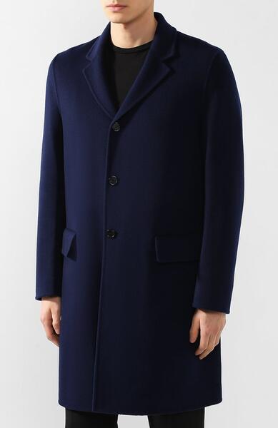 Однобортное пальто из смеси шерсти и кашемира ACNE STUDIOS 6003577