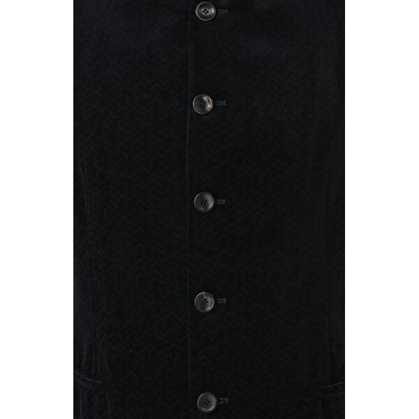 Однобортный пиджак с воротником-стойкой Giorgio Armani 6005173