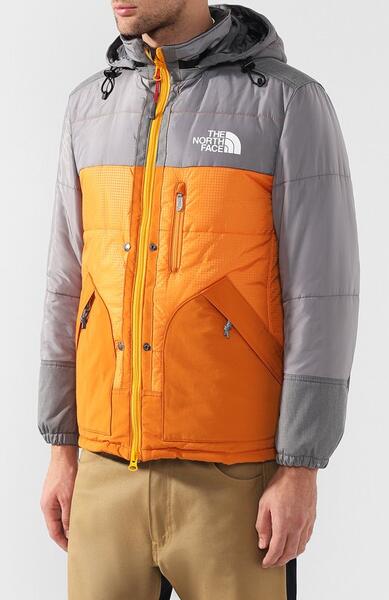 Утепленная куртка x The North Face на молнии с капюшоном Junya Watanabe 5899865