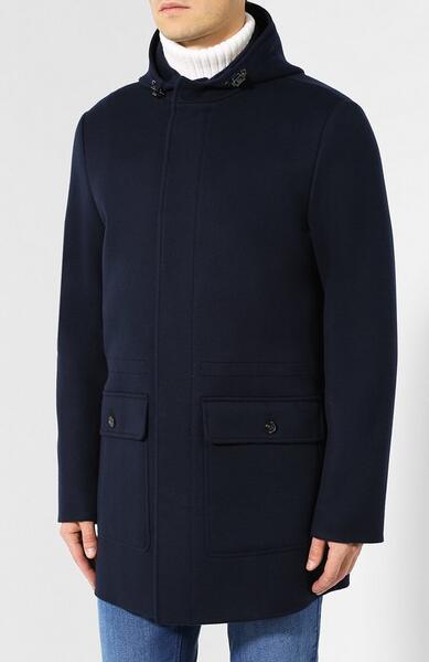 Кашемировая куртка на молнии с капюшоном Loro Piana 6033145