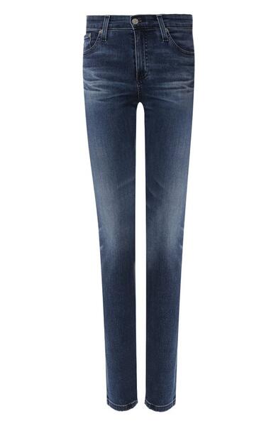 Укороченные джинсы с потертостями AG 5754846