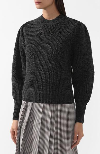 Шерстяной пуловер с объемными рукавами Isabel Marant 5746187