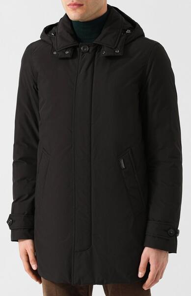 Пуховая куртка на молнии с капюшоном Woolrich 5526212
