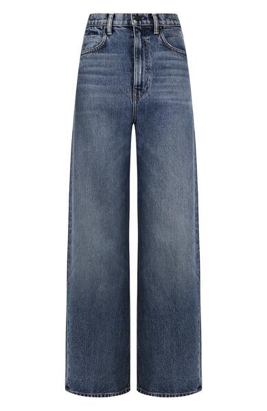 Расклешенные джинсы с потертостями Denim X Alexander Wang 5571474