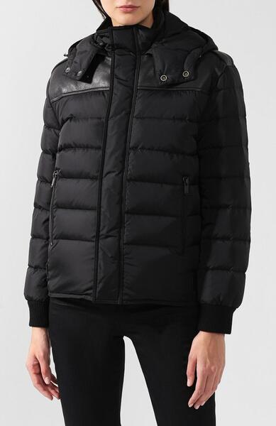 Стеганая куртка с капюшоном Yves Saint Laurent 5583528