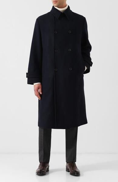 Двубортное шерстяное пальто с капюшоном Stella Mccartney 5698314