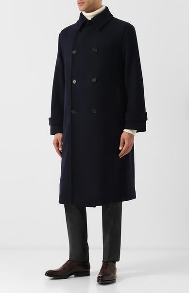 Двубортное шерстяное пальто с капюшоном Stella Mccartney 5698314