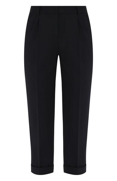 Укороченные шерстяные брюки с отворотами Dolce&Gabbana 5436234