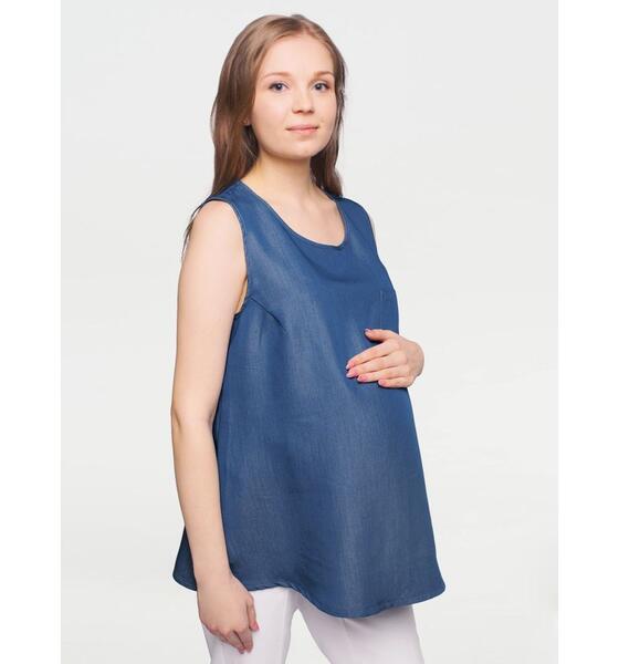 Буду Мамой Блузка для беременных, цвет: голубой 10490807