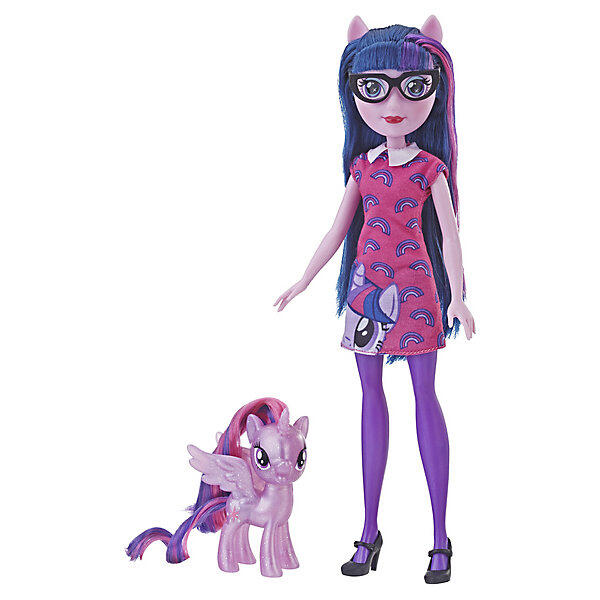 Игровой набор Equestria Girls "Кукла и пони", Твайлат Спаркл Hasbro 11162276