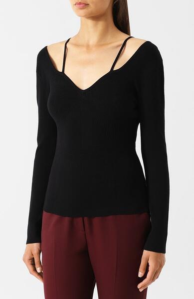 Однотонный пуловер фактурной вязки ALTUZARRA 4623023