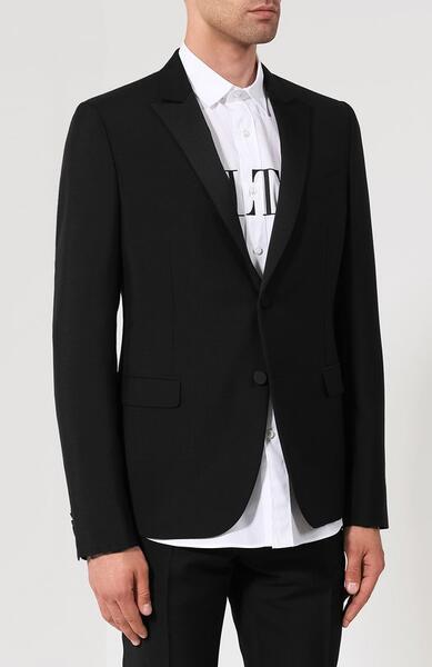 Шерстяной костюм с однобортным пиджаком Valentino 4457053