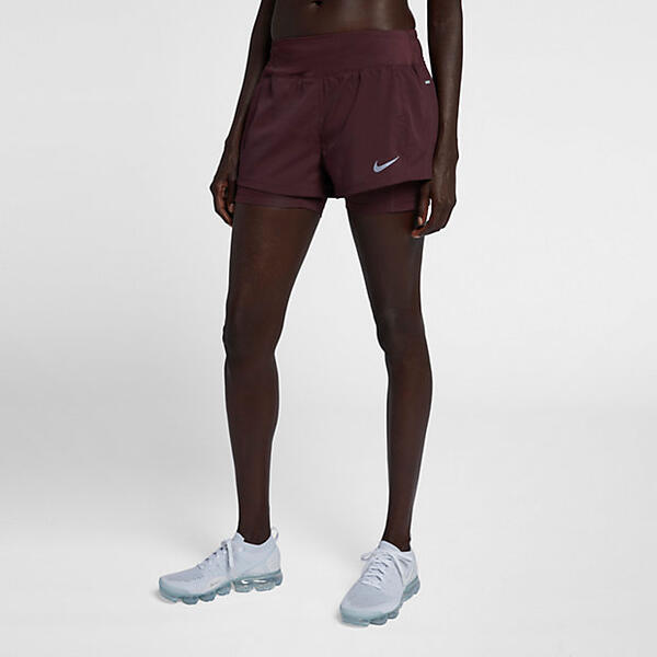 Женские беговые шорты 2 в 1 Nike Eclipse 191884140729