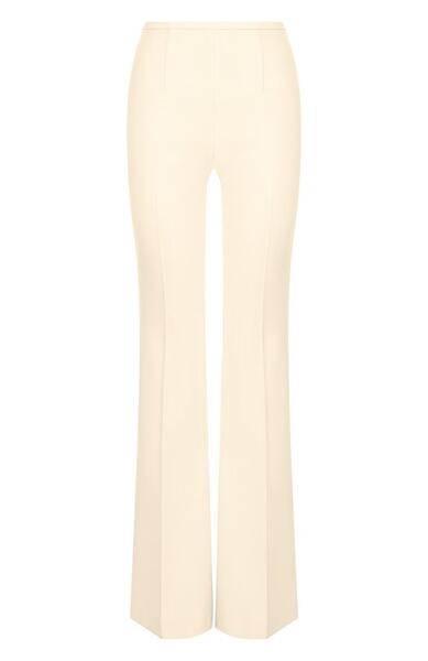 Расклешенные шерстяные брюки со стрелками MICHAEL KORS COLLECTION 4266709