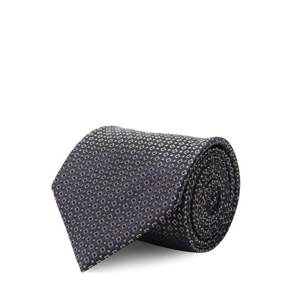 Шелковый галстук с узором Brioni 4216610