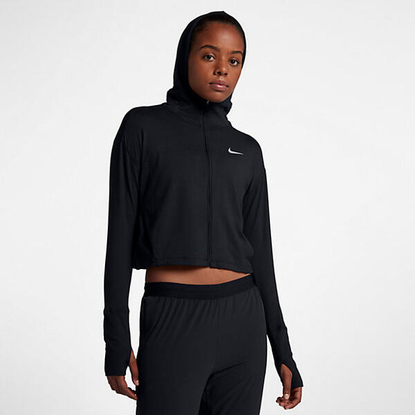 Женская беговая худи с молнией во всю длину Nike Element 191884268812