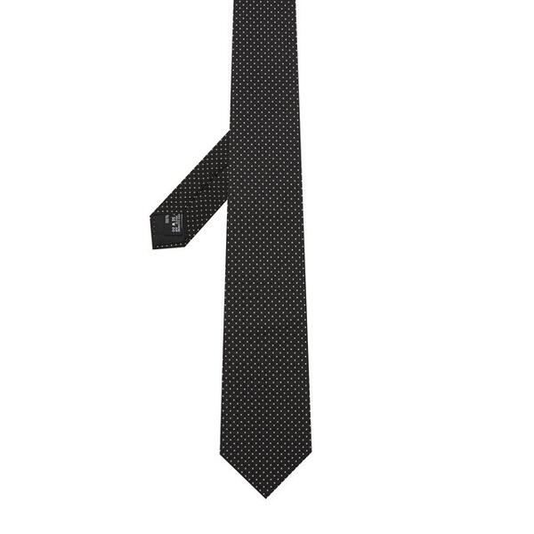 Шелковый галстук с узором Giorgio Armani 4162178