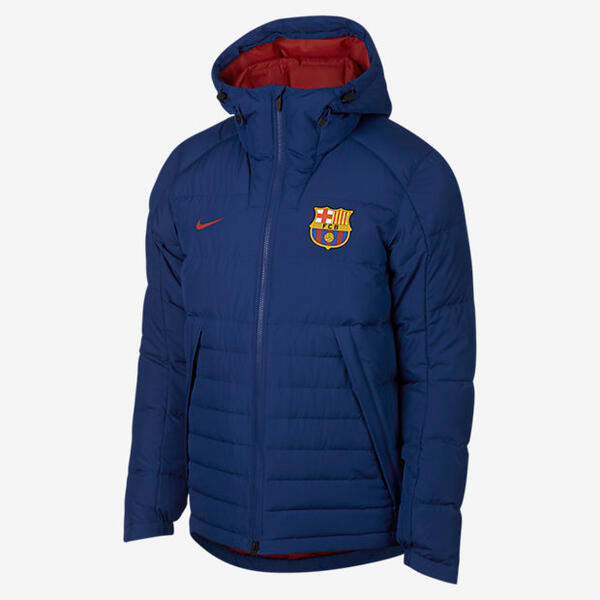 Мужская куртка с пуховым наполнителем FC Barcelona Nike 
