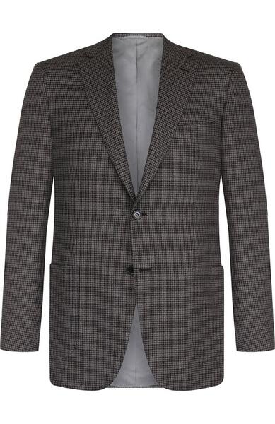 Однобортный шерстяной пиджак Brioni 3948440
