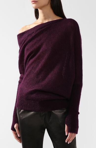 Однотонный пуловер с открытым плечом Tom Ford 3936358