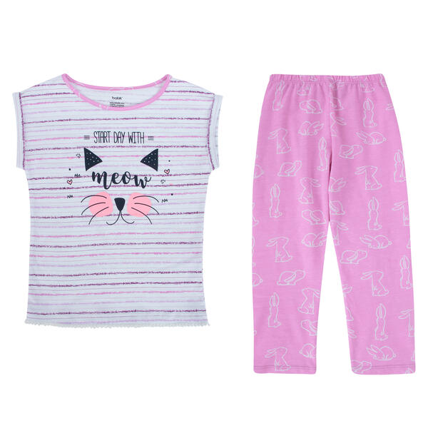 Пижама футболка/шорты Batik Наряды для Софи, цвет: розовый 10504589