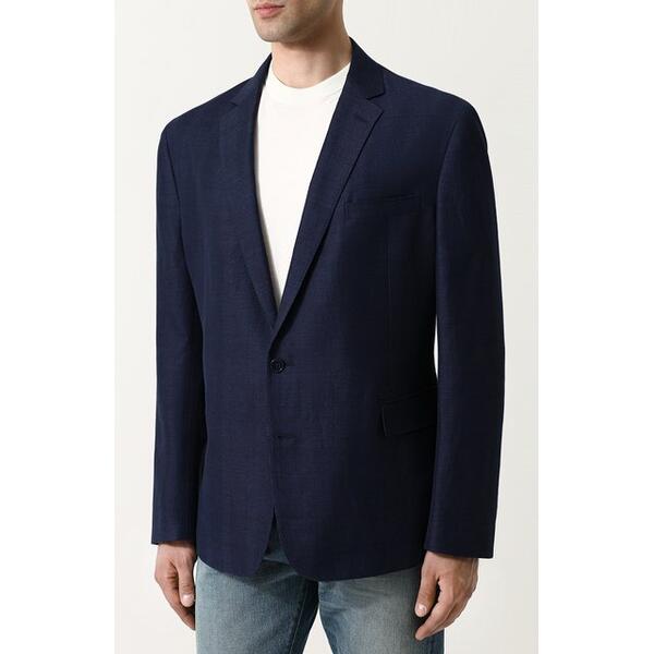 Пиджак из смеси хлопка и льна Ralph Lauren 3724972