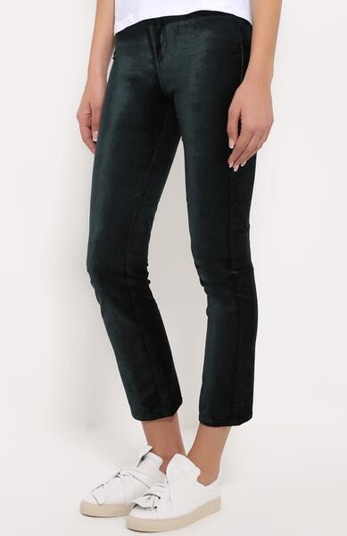 Укороченные бархатные джинсы PAIGE 1891051
