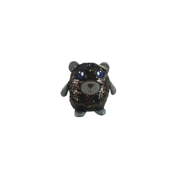 Мягкая игрушка Медведь с пайетками, 20 см ABtoys 10968836