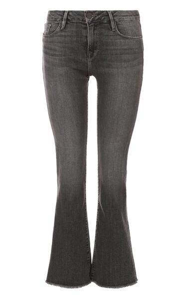 Расклешенные укороченные джинсы с бахромой FRAME DENIM 1846621