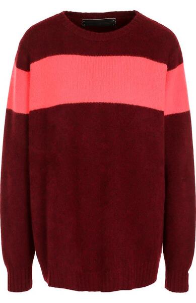 Кашемировый пуловер свободного кроя с круглым вырезом THE ELDER STATESMAN 2459450